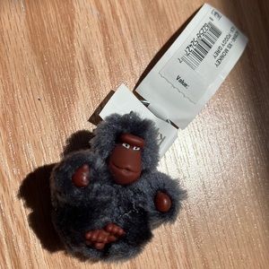 Kipling “Wilder” tiny monkey Foggy Grey XS